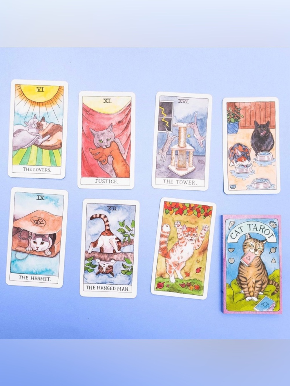 Cat Tarot Cards & Guidebook - Picture 6 of 9